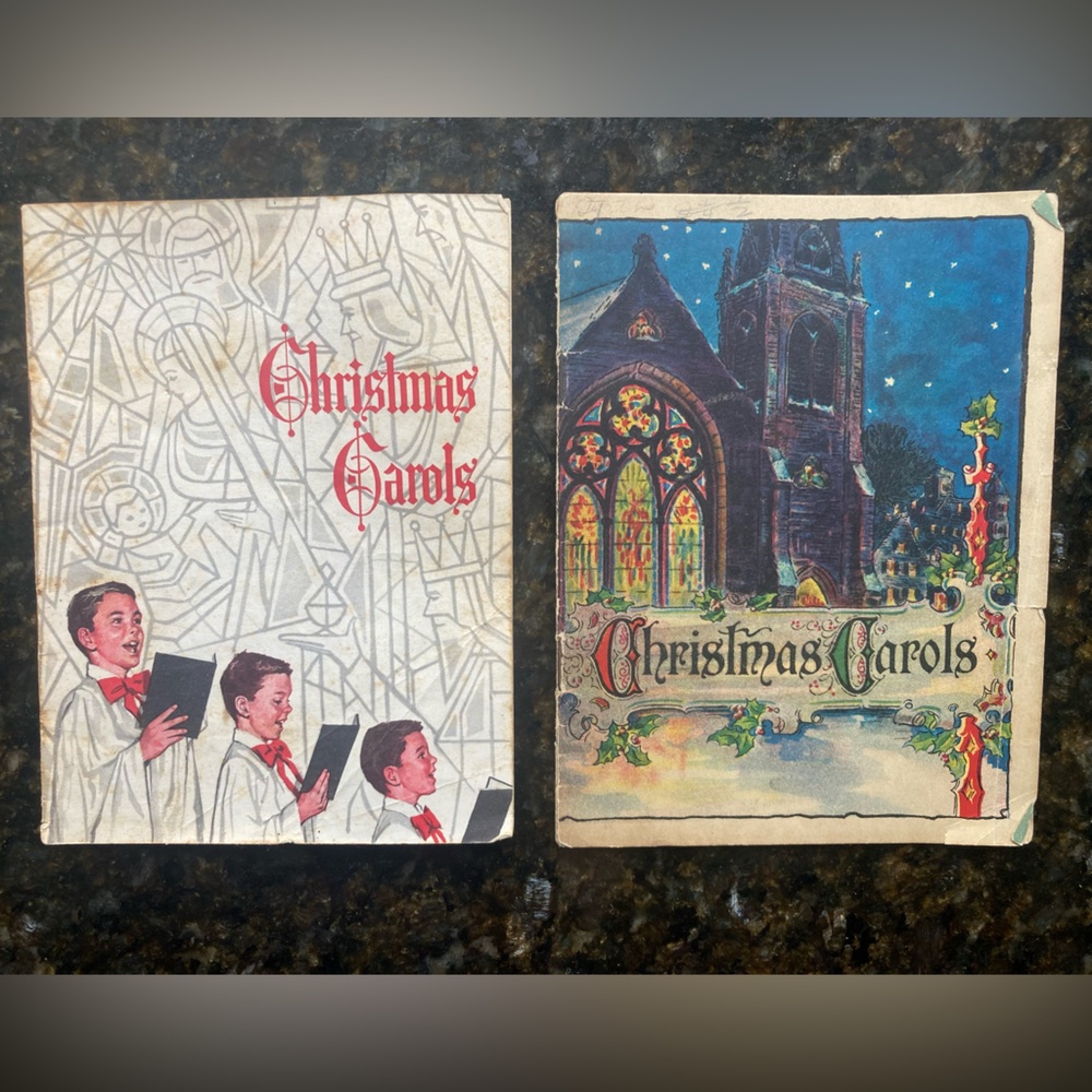 Vintage Christmas Carol Booklets - John Hancock Insurance Company